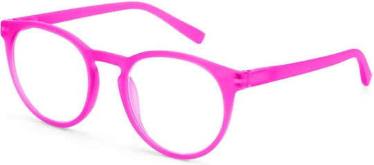 Looplabb Lesebrillen +2.50 in Rosa Farbe