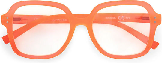 Looplabb Damentaugliche Lesebrillen +1.50 in Orange Farbe