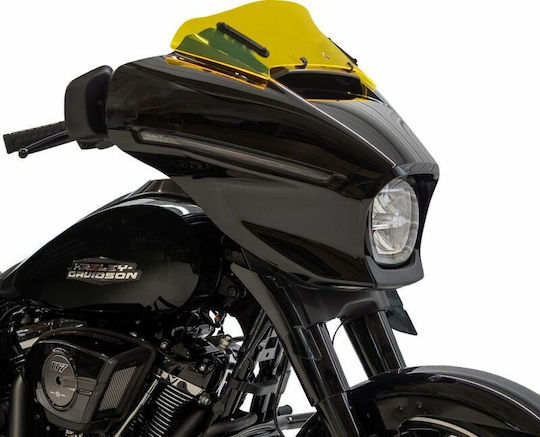 Klock Werks Мотоциклетна Желатина Ice Kolor Flare Kww-01-0738 Harley Davidson Flhxse 1977 Abs 24 Жълта