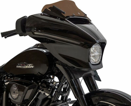 Klock Werks Мотоциклетна Желатина Carbon Kolor Flare Kww-01-0747 Harley Davidson Flhxse 1977 Abs 24 Кафява