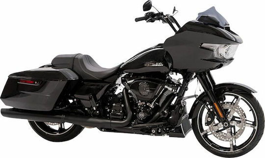 Klock Werks Мотоциклетна Желатина Carbon Flare Kww-01-0708-ds Harley Davidson Fltrxstse 1977 Abs 24 Сив