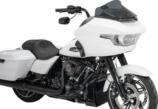 Klock Werks Мотоциклетна Желатина Carbon Sport Flare Kww-01-0706-ds Harley Davidson Fltrxstse 1977 Abs 24 Сив