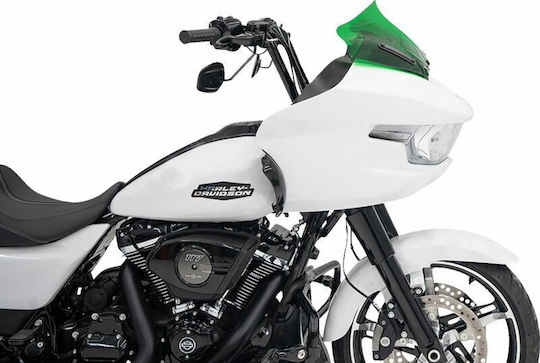 Klock Werks Мотоциклетна Желатина Kolor Flare Kww-01-0718 Harley Davidson Fltrxstse 1977 Abs 24 Зелена