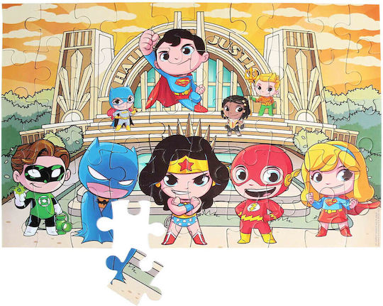 Europrice Пъзел Dc Super Friends 50 Части 18x26x4 См 3+ Години