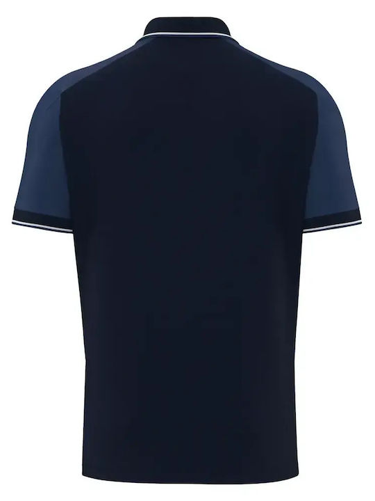 Echoes Herrenblusen Polo Marineblau/Weiß