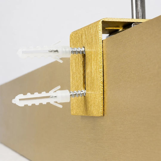 kelvo Modern Wall Lamp with Integrated LED and Warm to Cool White Light 5x7x7cm