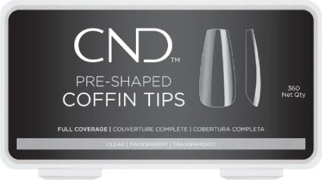 CND Falsche Nagelspitzen Transparente 100 Stück
