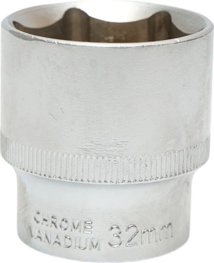 Breckner Steckdosen mit Rahmen Gastgeber 1/2" Durchmesser 32 / 1/2"