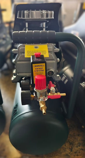 Ehome Einphasiger Luftkompressor mit Leistung 2hp und Luftkammer 24lt
