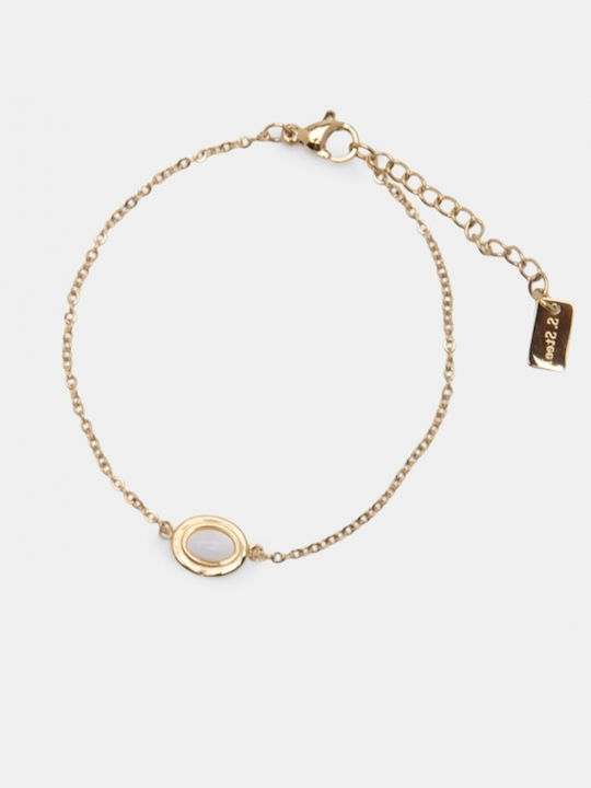 Luigi Geometrisches Design Armband 5000604 Weiß