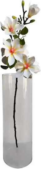 Stewehome Sucursala Artificială Simplă Magnolia Luxoasă Floare Decorativă Stewehome Sucursala Artificială Simplă Magnolia Luxoasă Floare Decorativă