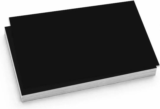Nice Slaps Standard Sticker Blanks Black Medium 50pcs 7.4 × 10.5 Cm