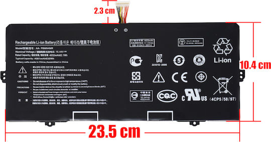 Съвместима Батерия за Samsung Samsung Galaxy Book Pro 13 Np930xdb Np935xdb Np930xed Np930qed Np940xfg Np950qed с 4023mAh