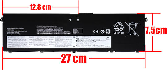 Съвместима Батерия за Lenovo IdeaPad / Yoga / Legion Lenovo Ideapad Pro 5 14imh9 83d2 Yoga 7 15iph11 83sn 14ahp9 83d3 с 5385mAh