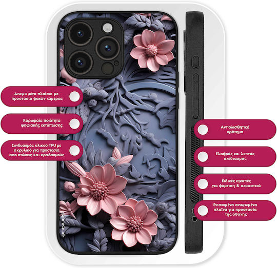 Sonique Case 3d Flower Series Nothing Phone 4a Pro Pink 02