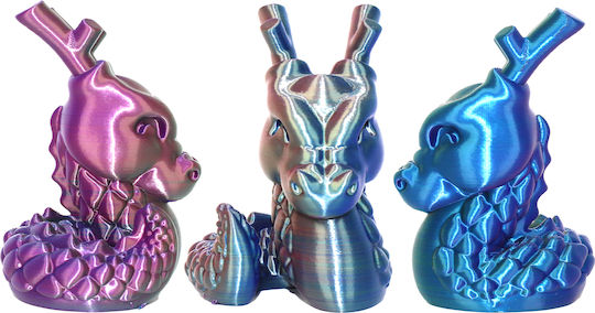 Sting3D Filament Pentru Imprimante 3D PLA Albastru Galben 1kg