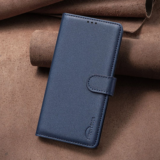 Motorola Edge 70 Fusion 5g Case Binfen Color Bf32 Flip Wallet Synthetic Leather Pu Tpu Blue Rfid Wallet Stand