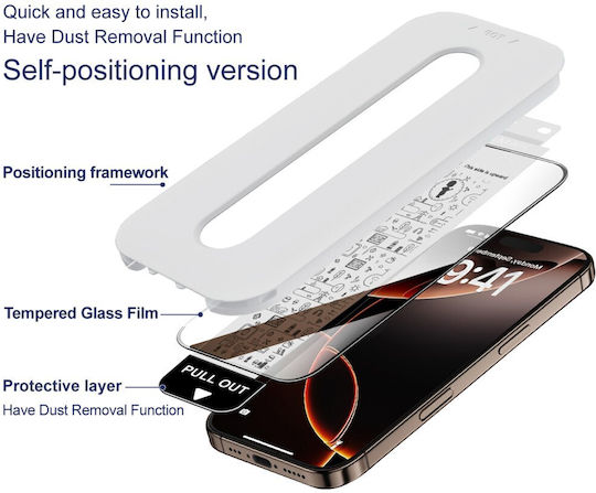 Tempered Glass Compatible with Samsung Galaxy Z Fold8 Ultra 5G Imak Black Transparent Full Glue