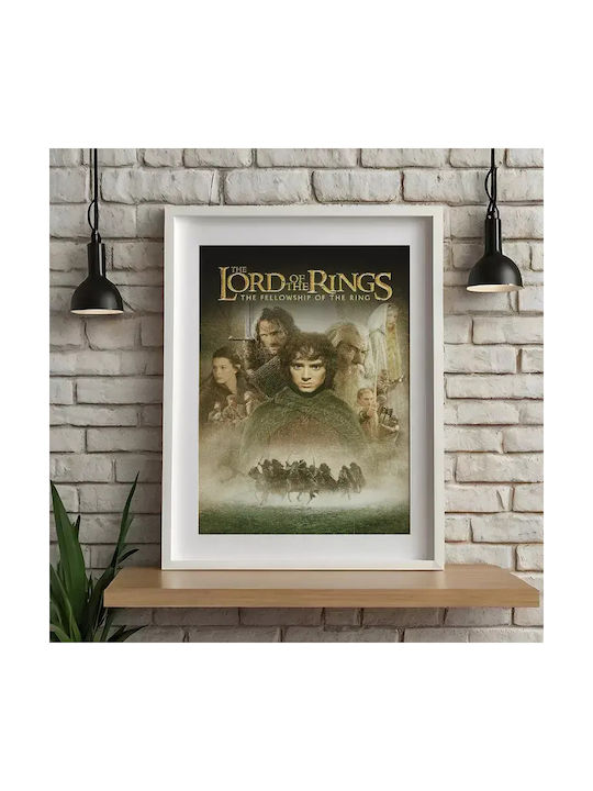 Poster Lord Rings Fellowship Rings Mv375 21cm X 30cm-71812pd159517