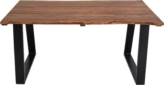 Miles Τραπεζαρίας Φυσικό 140x80x76εκ.
