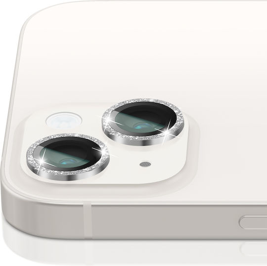 Zanaé Kameraobjektivschutz Iphone 14 / 14 Plus Gehärtetes Glas Aluminium Silber