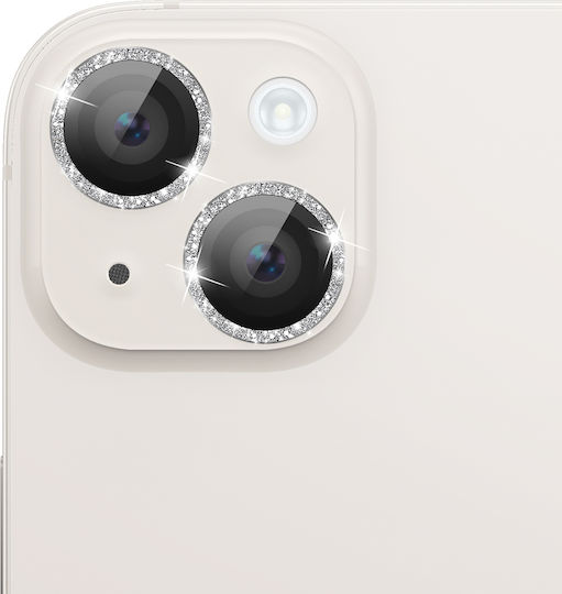 Zanaé Kameraobjektivschutz Iphone 14 / 14 Plus Gehärtetes Glas Aluminium Silber