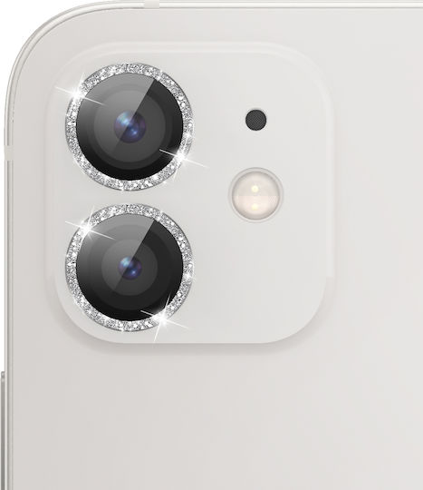 Zanaé Camera Lens Protector Iphone 12 Mini Tempered Glass Aluminium Silver
