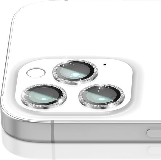 Zanaé Протектор за камера на iPhone 12 Pro Закалено стъкло Алуминий Сребрист