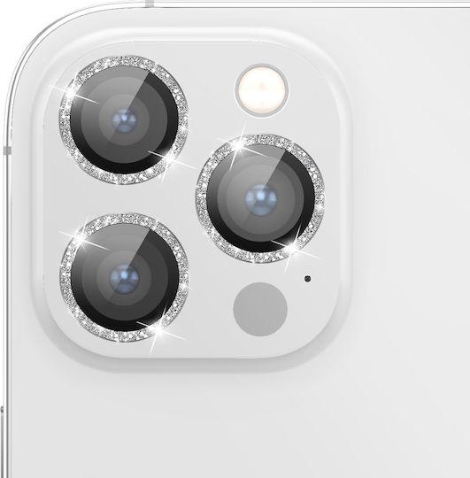Zanaé Протектор за камера на iPhone 12 Pro Закалено стъкло Алуминий Сребрист