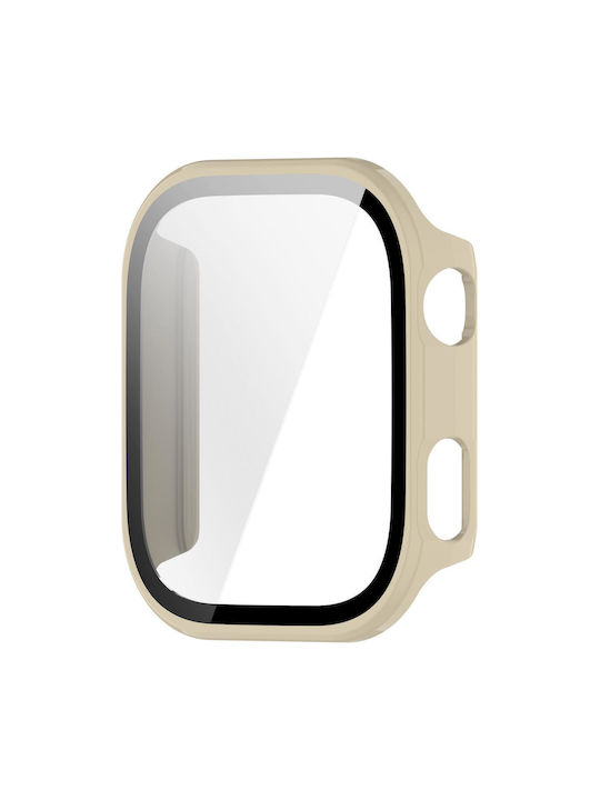 Redmi Watch 6 Folie Călită Husă de Protecție Integrată pentru Ceas Alb Ivoire