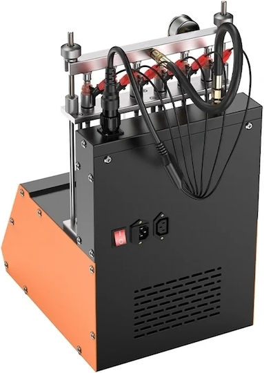 Тестер и почистващ уред за инжектори Ancel Anj600 6 инжектора 100w Ултразвук 0-8 Bar Efi Gdi Piezo Дигитален екран