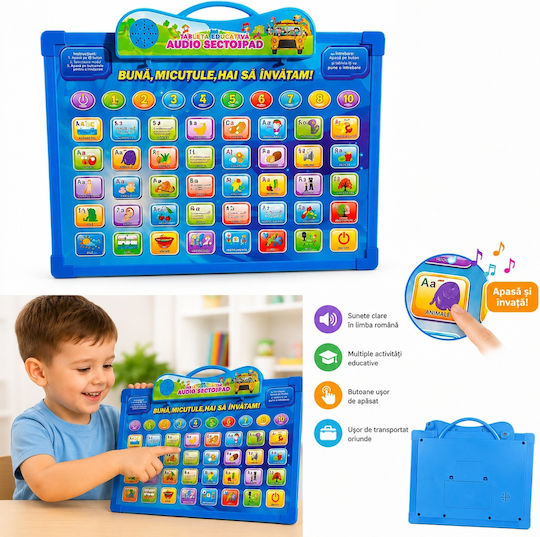 Velve Laptop-Tablet pentru bebeluși cu Sunete