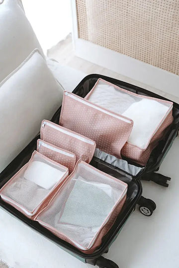 Stewehome Set 6 Piese Organizare Valiză Model Stea
