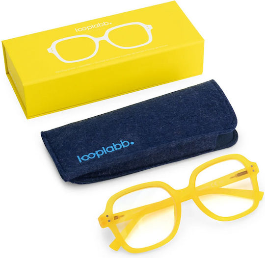 Looplabb Ochelari De Citit Pentru Femei +2.00 În Culoare Galbenă