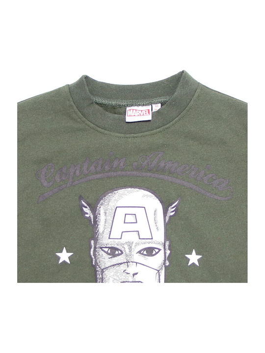 Kinder-Sweatshirt Khaki