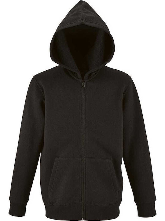 Kids Moda Herren Sweatshirt mit Kapuze Grau Melange Kids Moda Herren Sweatshirt mit Kapuze Grau Melange