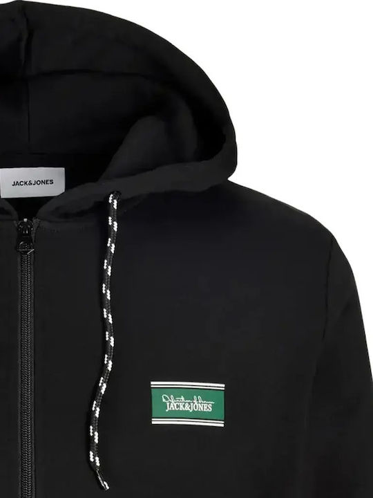 Jack & Jones Яке с Качулка Черен