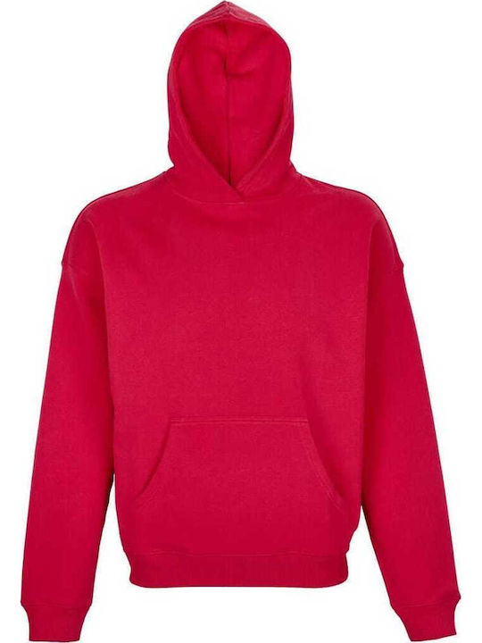 Burgundy Hooded Sweatshirt