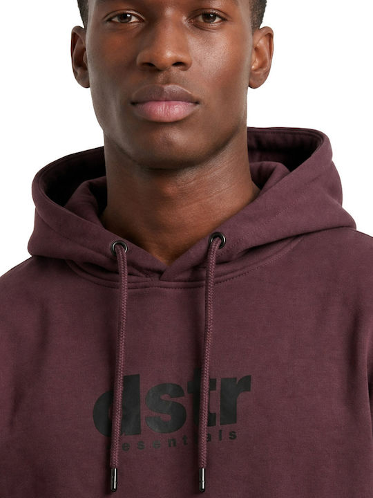 Sweatshirt With Brown Hood 225MHO-501-0B9