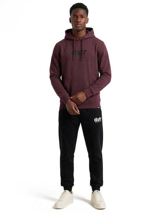 Sweatshirt With Brown Hood 225MHO-501-0B9