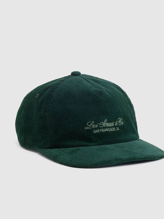 Levi's Șapcă Cotelată Pentru Bărbați Verde 007yn