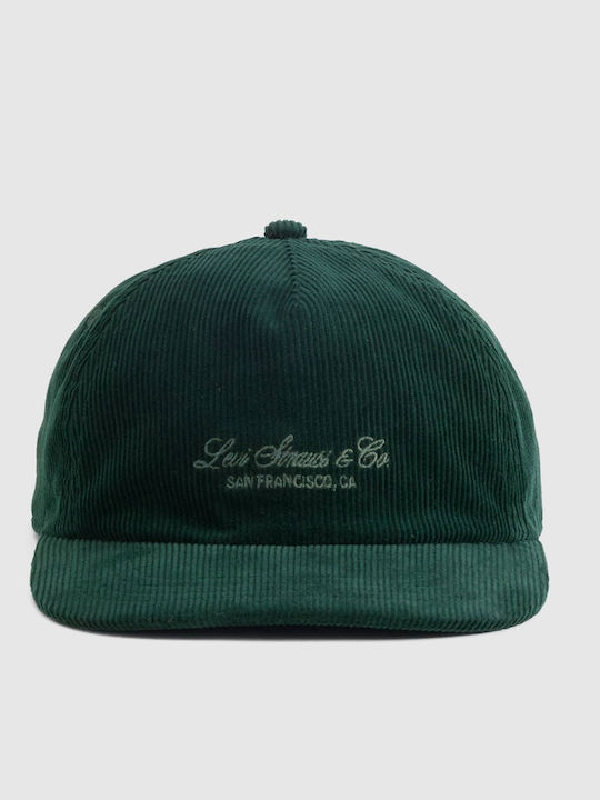 Levi's Șapcă Cotelată Pentru Bărbați Verde 007yn