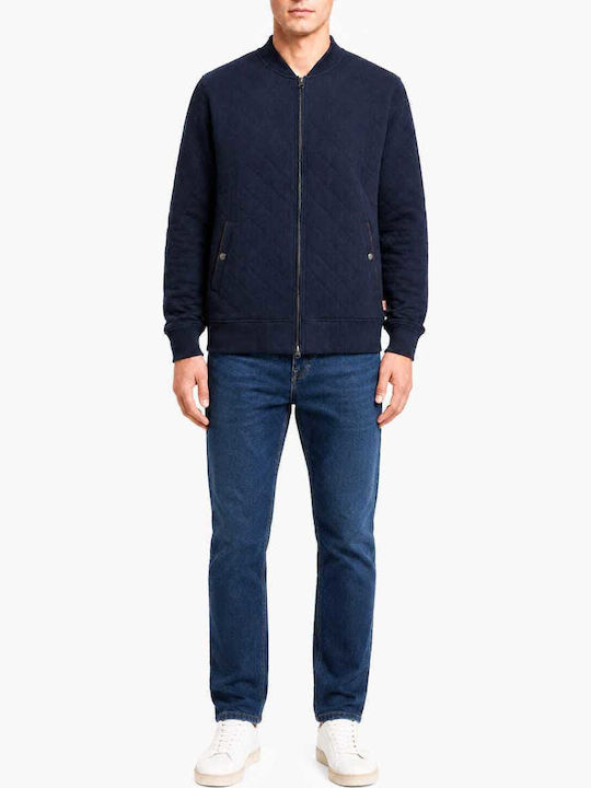 Winter Bomber Jacket Waterproof Dark Blue