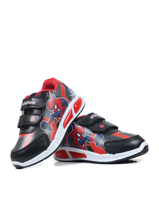 Kinder Sneaker mit Lichtern Schwarz