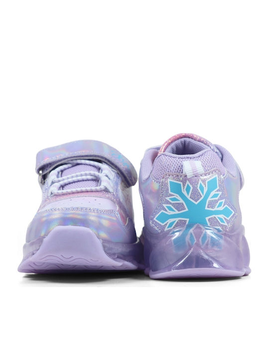 Kinder Sneaker mit Lichtern Lila