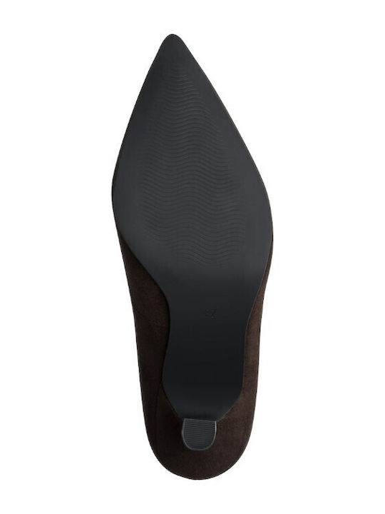 Suede Pumps Braune Schuhe