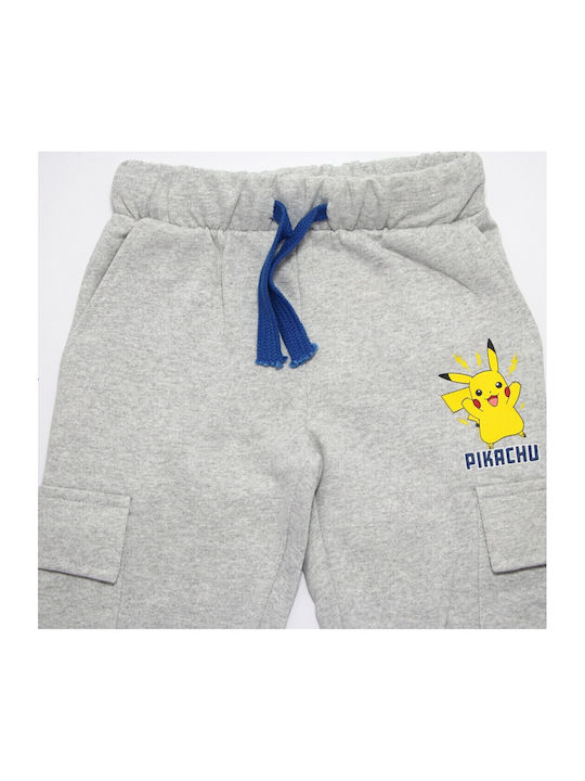Kids Sweatpants With Jacket With Top Light Grey Melange Kids Sweatpants With Jacket With Top Light Grey Melange