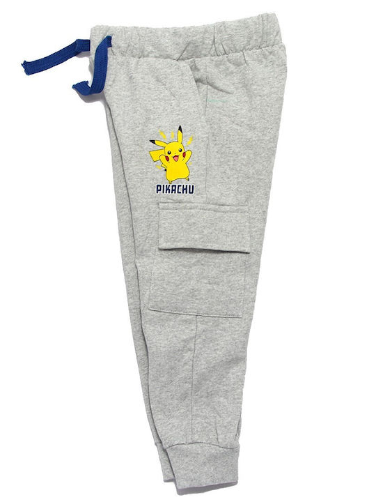 Kids Sweatpants With Jacket With Top Light Grey Melange