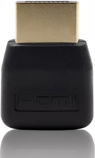 Qoltec Конвертор HDMI / Ethernet Женски в HDMI / Ethernet Мъжки