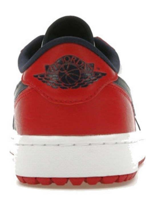 Air  1 Retro Low Golf Pantofi Sport Pentru Bărbați Golf Albi